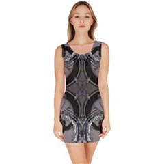 Lunar Phases Bodycon Dress by MRNStudios