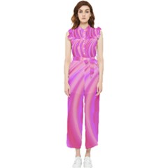 Peppermint  Women s Frill Top Jumpsuit by kiernankallan