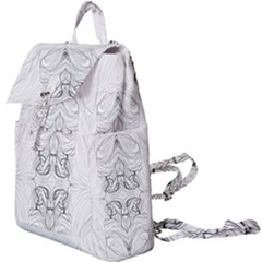 Mono Repeats I Buckle Everyday Backpack by kaleidomarblingart