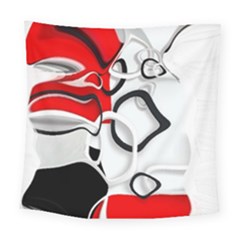 Modern Art Square Tapestry (large) by Sparkle