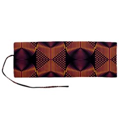 Digital Diamonds Roll Up Canvas Pencil Holder (m) by Sparkle