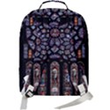 Chartres-cathedral-notre-dame-de-paris-amiens-cath-stained-glass Double Compartment Backpack View3