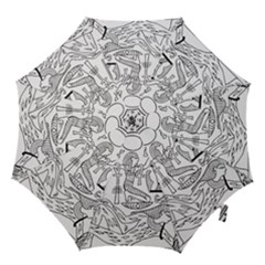 Egyptian-hieroglyphics-history-seb Hook Handle Umbrellas (small) by Sudhe