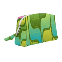 Background-color-texture-bright Wristlet Pouch Bag (medium) by Sudhe