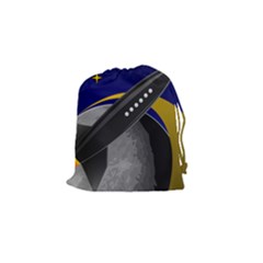 Science-fiction-sci-fi-sci-fi-logo Drawstring Pouch (small) by Sudhe