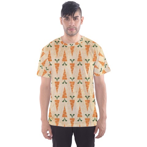 Pattern-carrot-pattern-carrot-print Men s Sport Mesh Tee by Sudhe