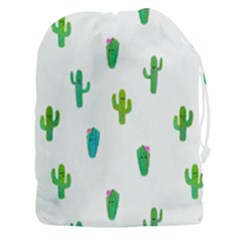Funny Cacti With Muzzles Drawstring Pouch (3xl) by SychEva