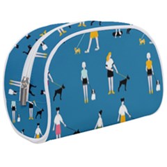 Girls Walk With Their Dogs Make Up Case (medium) by SychEva