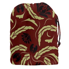 Folk Flowers Pattern Floral Surface Design Seamless Pattern Drawstring Pouch (3xl) by Eskimos