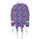 Multicolored Circles And Spots Zip Bottom Backpack View3