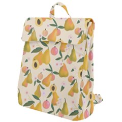 Yellow Juicy Pears And Apricots Flap Top Backpack by SychEva