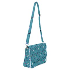 Manicure Supplies  Nail Polish Shoulder Bag With Back Zipper by SychEva