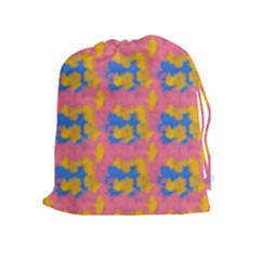 Abstract Painting Drawstring Pouch (xl) by SychEva