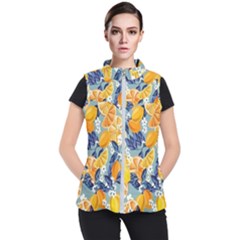 Floral Women s Puffer Vest by Sparkle