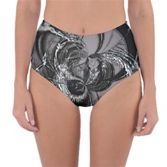 Satellite Reversible High-waist Bikini Bottoms by MRNStudios