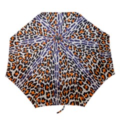 Fur-leopard 5 Folding Umbrellas by skindeep