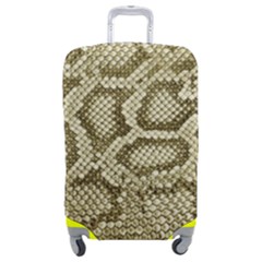Leatherette Snake 4 Luggage Cover (medium) by skindeep
