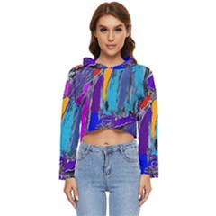 Waterfalls Women s Lightweight Cropped Hoodie by kiernankallan