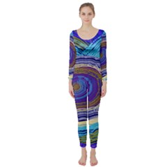 Swirls Long Sleeve Catsuit by kiernankallan