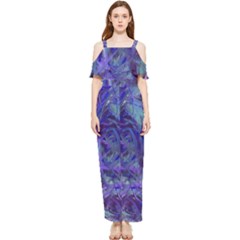  Draped Sleeveless Chiffon Jumpsuit by kiernankallan