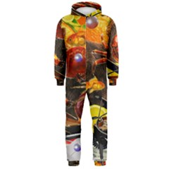 Through Space And Time 2 Hooded Jumpsuit (men)  by impacteesstreetwearcollage