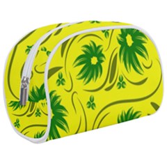 Folk Flowers Pattern  Make Up Case (medium) by Eskimos