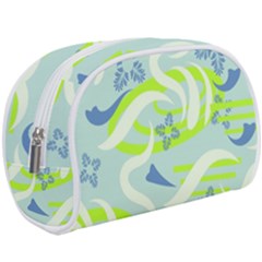 Folk Flowers Pattern  Make Up Case (large) by Eskimos