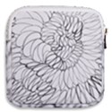 mono swirls Mini Square Pouch View2