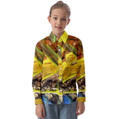 Blue Bird-1-2 Kids  Long Sleeve Shirt by bestdesignintheworld