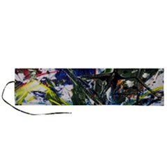 Snow In A City-1-1 Roll Up Canvas Pencil Holder (l) by bestdesignintheworld