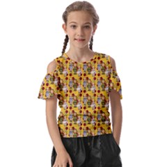 Dindollyellow Kids  Butterfly Cutout Tee by snowwhitegirl