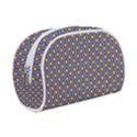 Yellow Circles On A Purple Background Make Up Case (Small) View1
