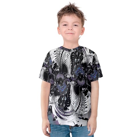 Twin Migraines Kids  Cotton Tee by MRNStudios