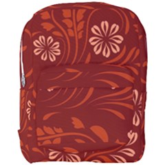 Folk Flowers Pattern Floral Surface Design Seamless Pattern Full Print Backpack by Eskimos