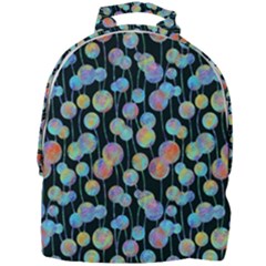 Multi-colored Circles Mini Full Print Backpack by SychEva