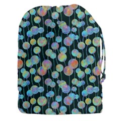 Multi-colored Circles Drawstring Pouch (3xl) by SychEva