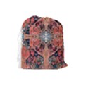 Abstract marbled patterns Drawstring Pouch (Large) View2