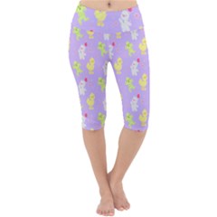 My Adventure Pastel Lightweight Velour Cropped Yoga Leggings by thePastelAbomination