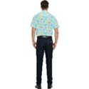 Arcade Dreams Blue  Men s Short Sleeve Pocket Shirt  View2