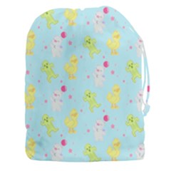 My Adventure Blue Drawstring Pouch (3xl) by thePastelAbomination