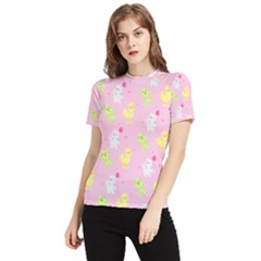 Pastel Adventure Women s Short Sleeve Rash Guard by thePastelAbomination