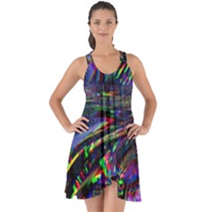 Unadjusted Tv Screen Show Some Back Chiffon Dress by MRNStudios
