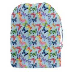 Beautiful Bright Butterflies Are Flying Drawstring Pouch (3xl) by SychEva