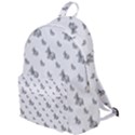 Grey Unicorn Sketchy Style Motif Drawing Pattern The Plain Backpack View1