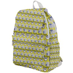 Cartoon Pattern Top Flap Backpack by Sparkle