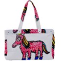Unicorn Sketchy Style Drawing Canvas Work Bag View1