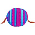 Warped Stripy Dots Drawstring Bucket Bag View3