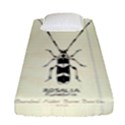 Banded Alder Borer  Fitted Sheet (Single Size) View1