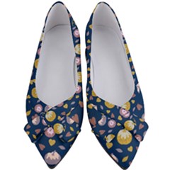 Autumn Pumpkins Women s Bow Heels by SychEva