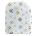 Magic Snowflakes Drawstring Pouch (3XL) View1